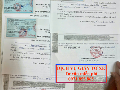 SANG TÊN XE Ô TÔ - DỊCH VỤ TẠI TPHCM VÀ CÁC TỈNH
